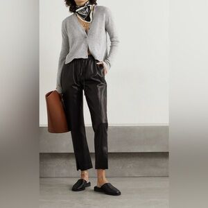 H&M Light Gray Long Sleeve Button Up Cardigan Sweater Size Small